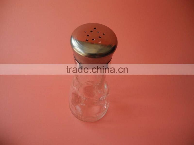 useful kitchen edible oil spice glass bottle with plastic cap spout lid