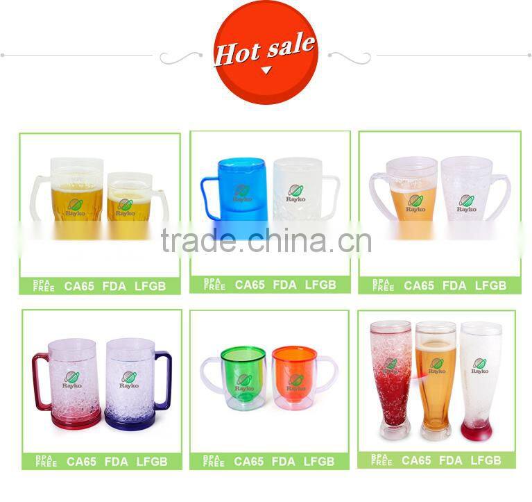 10 oz double wall ice coffee travel mug