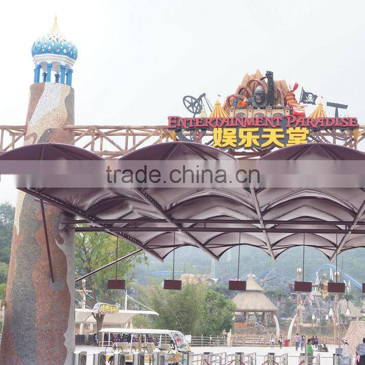 Zoo or playground park big orangutan statue sculpture decoration