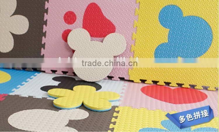 Yiwu low price fire proof eva foam baby crawl floor mats