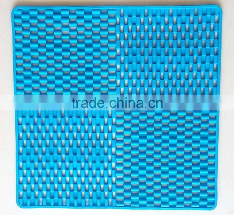 Low price washable best quality pvc butterfly bath mat