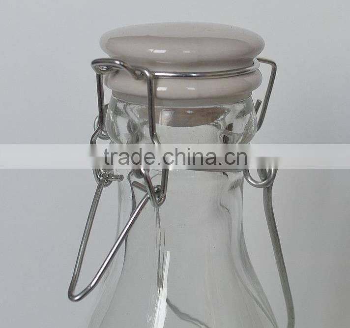 premium milk glass bottle forwholesale