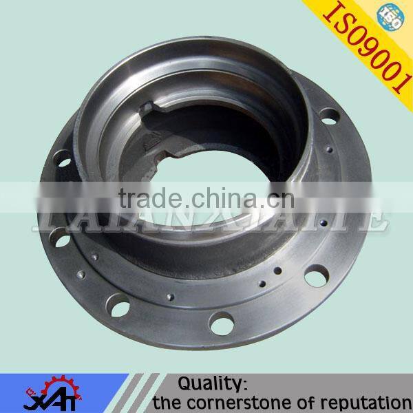 steel wheel hub mineral wheel hub, steel casting, shot blasting, 45 # steel, 40 cr, 35CrMo casting
