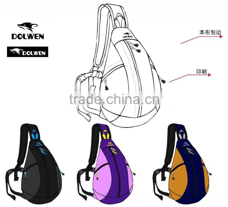 2016 Customize branded sling bag for sport