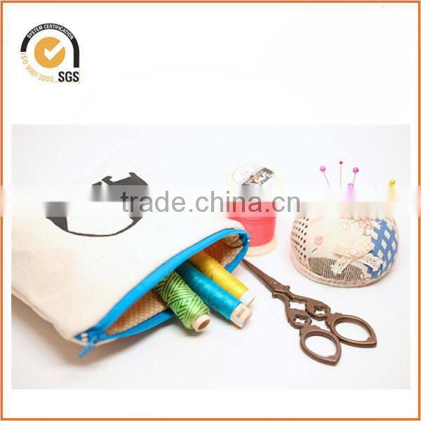 Tapir Snack Bag, Canvas Zipper Pouch,6"x3.3"x1.6" By Chiqun Donggaun CQ-H01052