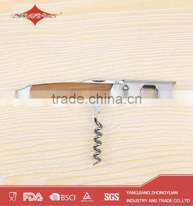 Professional novelty houseware wine bottle corkscrew