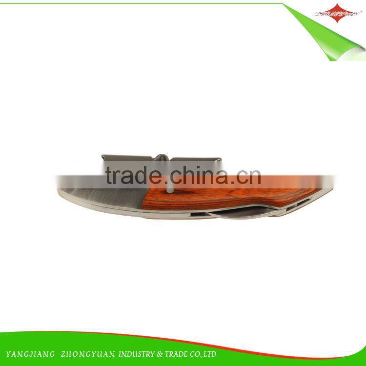 ZY-K1058A 2015 new arrival stainless steel wine corkscrew with resin handle