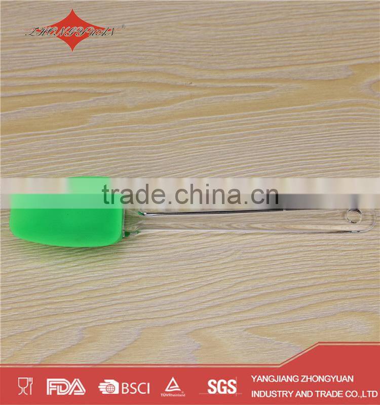 FDA approved silicone spatula with plastic handle