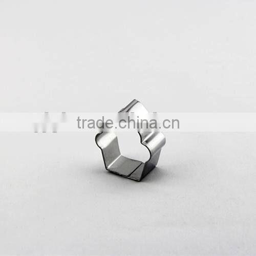 wholesale Cup cake shape biscuit mold high quality metal cookie cutter 3.95cm