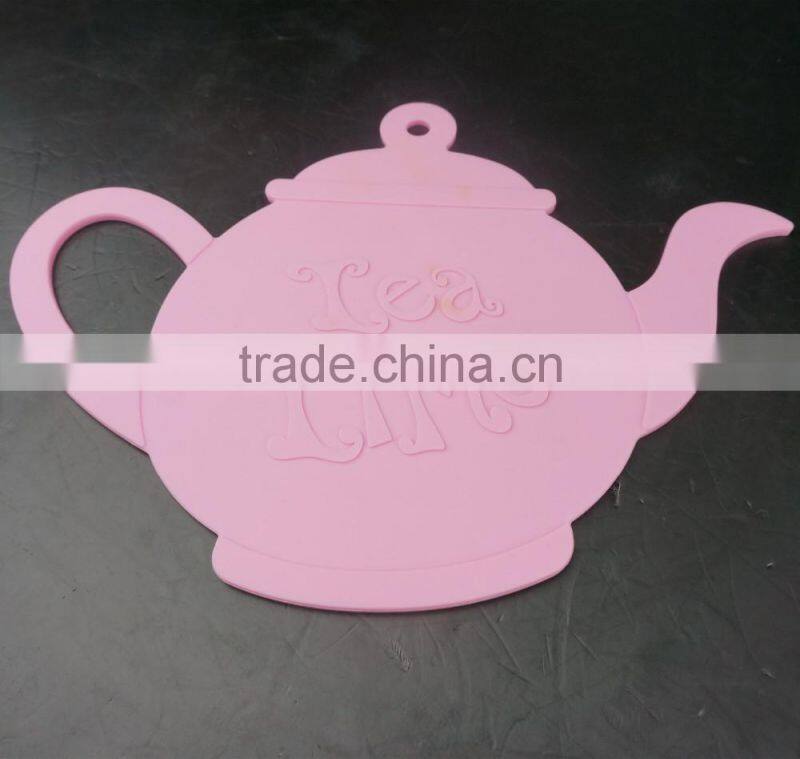 16133 kettle shape unti-skidding table silicone mat