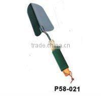 Cheap small iron garden shovel with hardwood handle for children