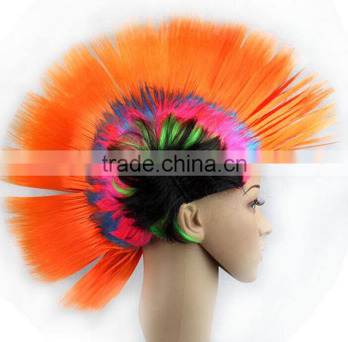 Colorful wig Wholesale Hippy Party Wig