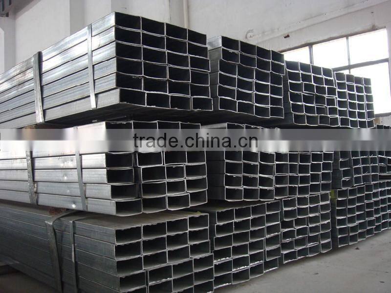 ERW welded square hollow section steel pipe/tube