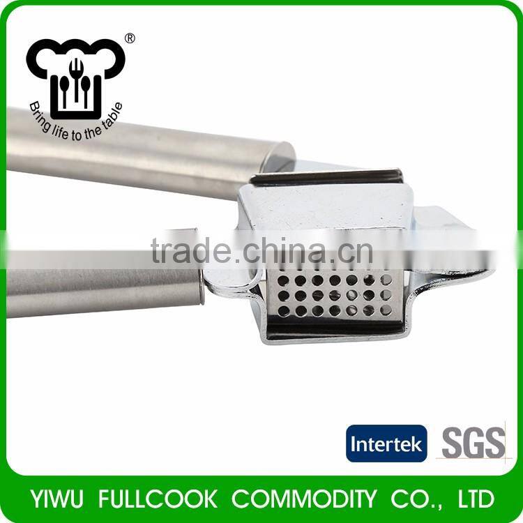 Factory wholesale zinc alloy hand garlic presser kitchen gadget