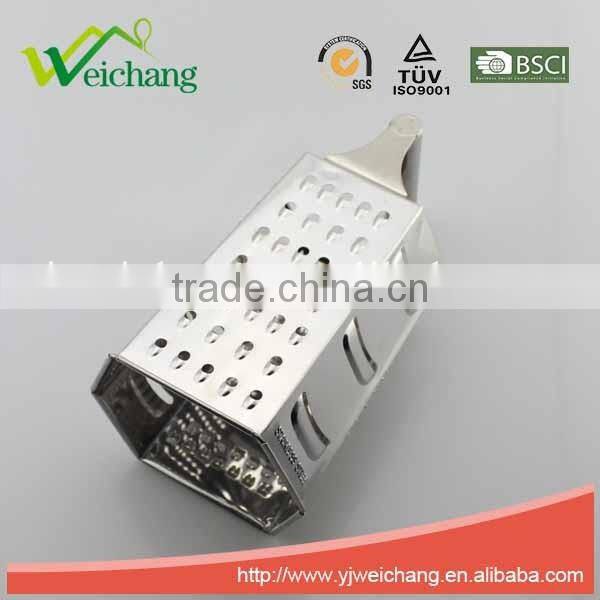 WCGT306 New products 6 sides electrolytic corrosion vegetable kitchen graters stainless steel grater