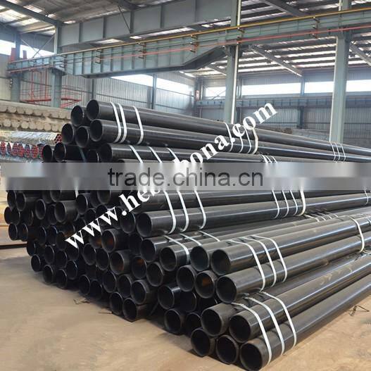 ASTM A53 galvanized and black seamless carbon steel pipe