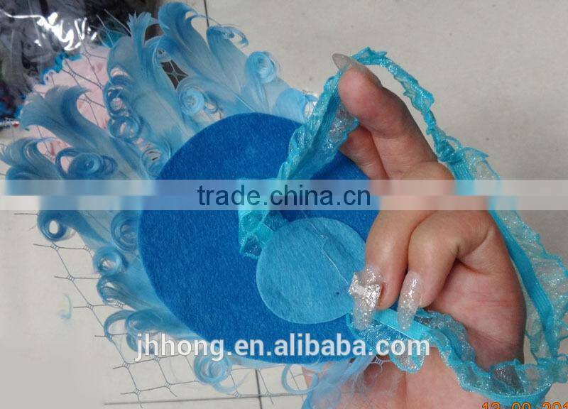 hot baby hair accessory curly feather headband