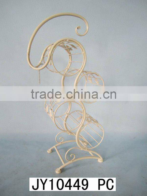 Novel Metal wine bottle holder/rack