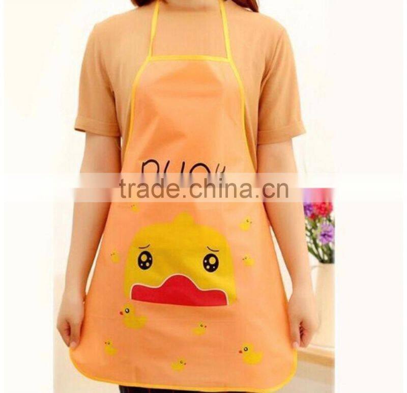 high quality personalized logo custom baker cotton denim apron with nylon strap