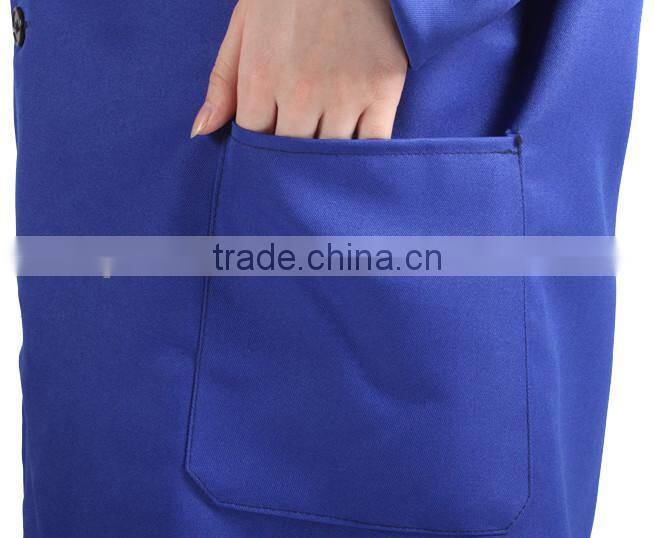 Antistatic acid resistant Long Lab coat hooded long gown