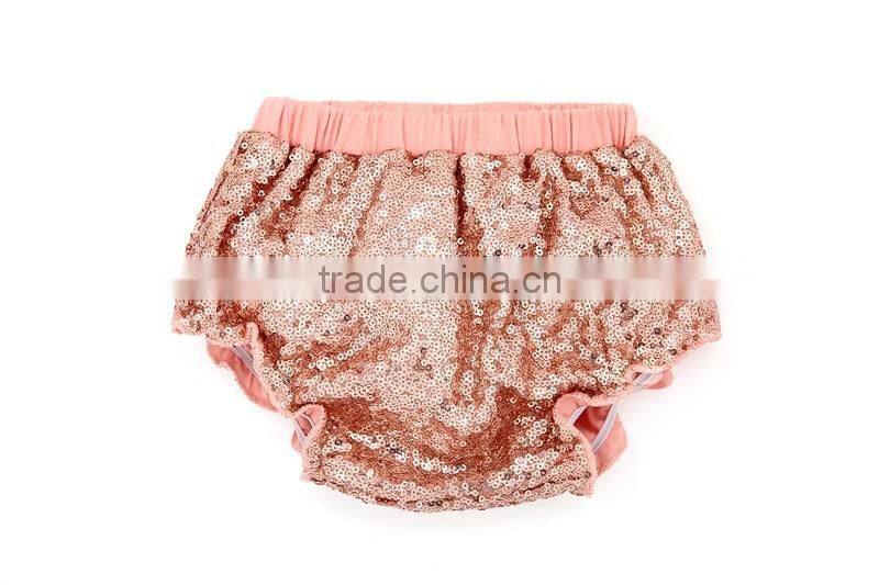 2017 Wholesale baby clothing baby bloomers girl sequin bloomers for kids baby fashion shorts