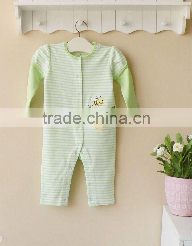 mom and bab 2013 Spring baby wear 100% cotton romper