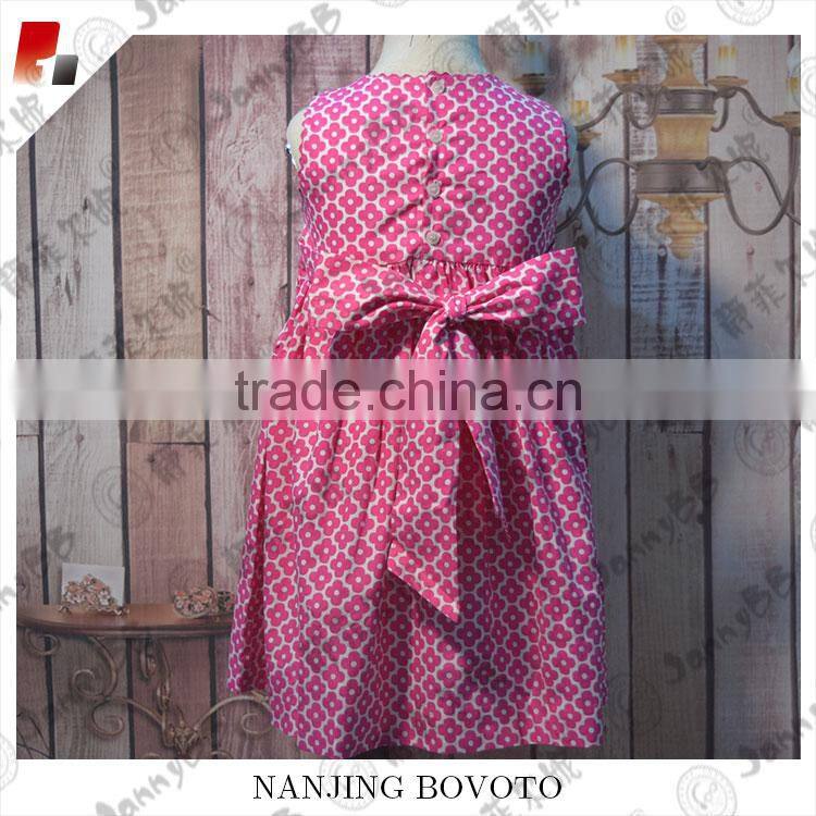 Boutique girls dress JannyBB new design flower dress