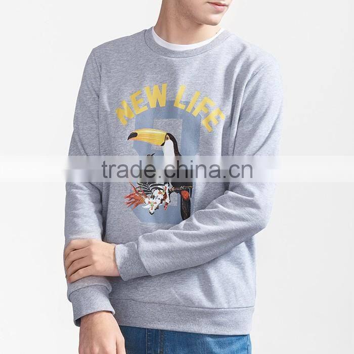 Hot selling custom crewneck trendy printed american sweatshirt