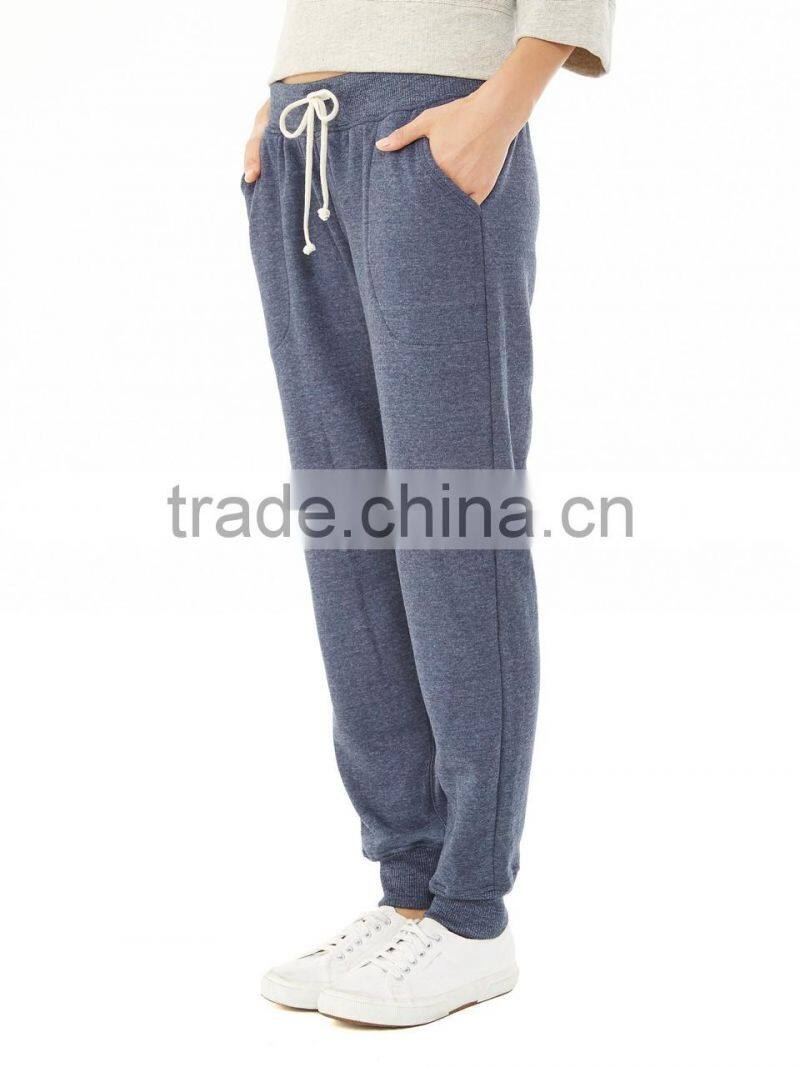women's cheap blank loose fit causal fleece pants wholesale 2016