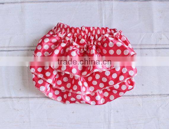 Cute baby cotton bloomer pure color diaper cover with bowknot headband for infants