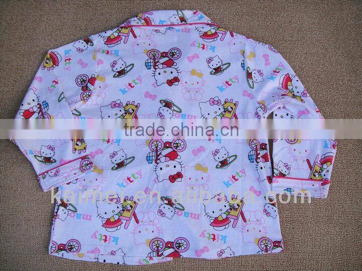 childrens 100% cotton pajamas set