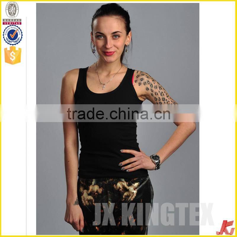 double-sided blank formal sleeveless tops