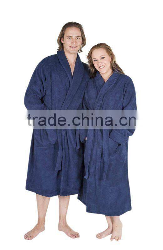 Microfiber simple Classic Lightweight Bathrobe