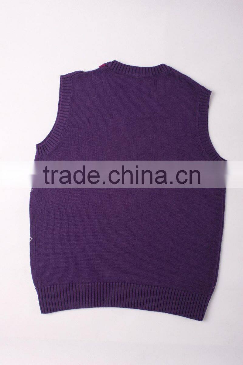 Summer Fully Fashioned Boys Sweaters Vest