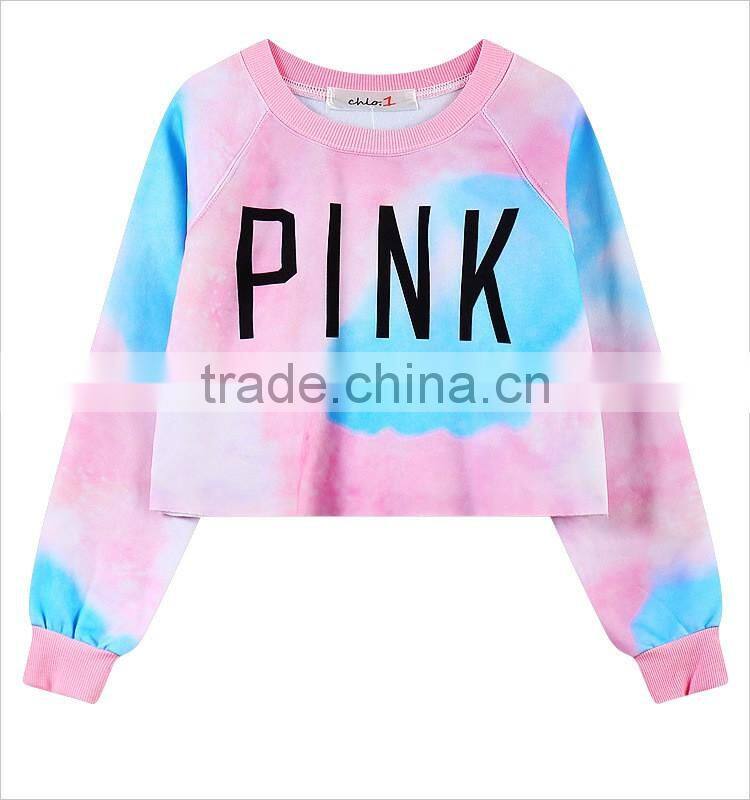 The new design tie-dye rubber printing custom hood by air