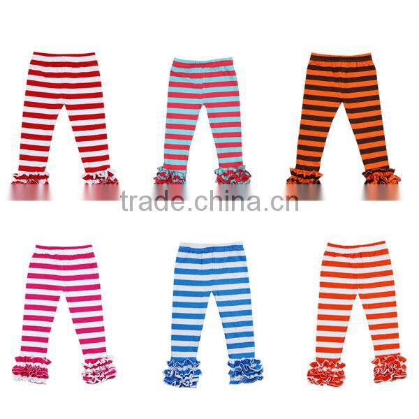 KAIYO Baby Leggings Girls Ruffle Capris 2017 Baby Fashion Clothes Online Wholesale Icing Pants
