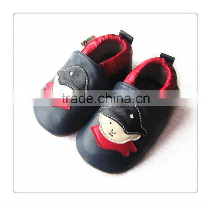 wholesale sheep leather rubber sole toddle shoes