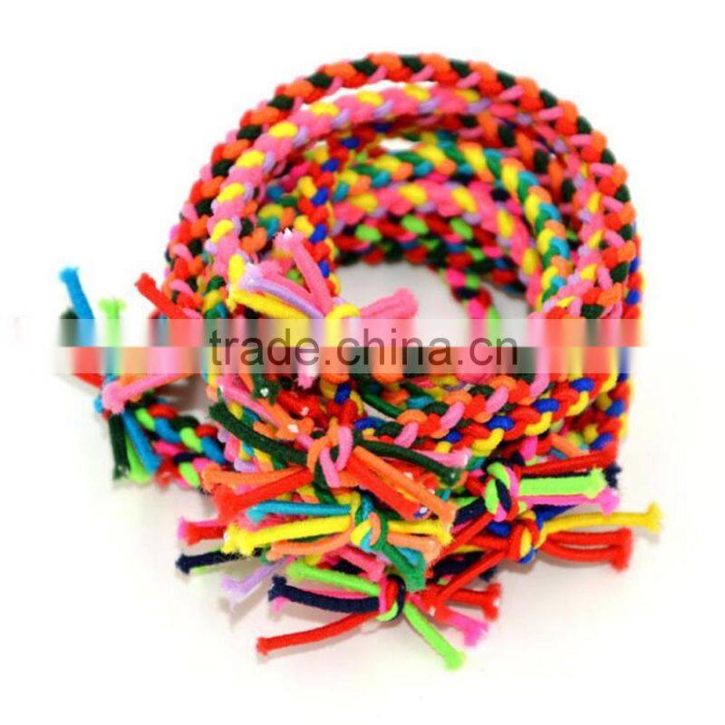 Candy Color Elastic Braid Hairbands