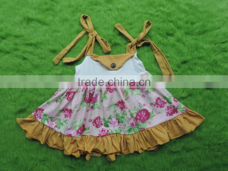 baby frock design pictures 4th of july shits child baby floral shirt shoulder strap t-shirts