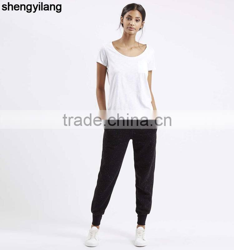 Hot sale high quality women casual cotton jogger pants wholesale in guangzhou