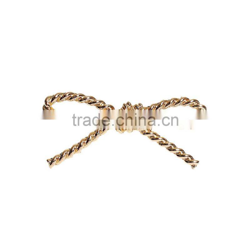 Zinc Based Alloy Purse Accessories Gold Plated 6.1cm(2 3/8") x 2.8cm(1 1/8"), 1 Piece