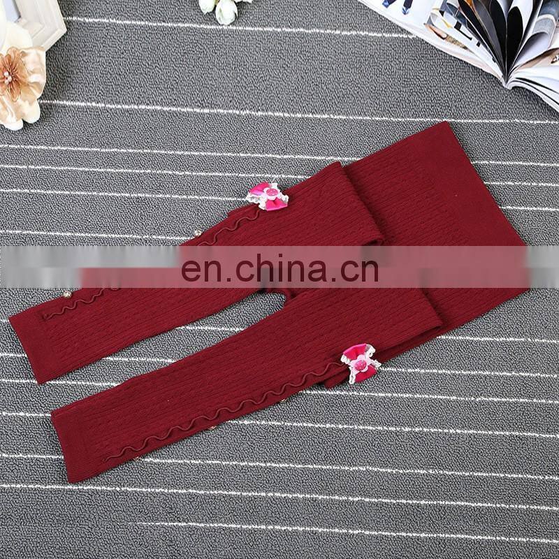 Children custom tight breathable warm winter girls sexy leggings
