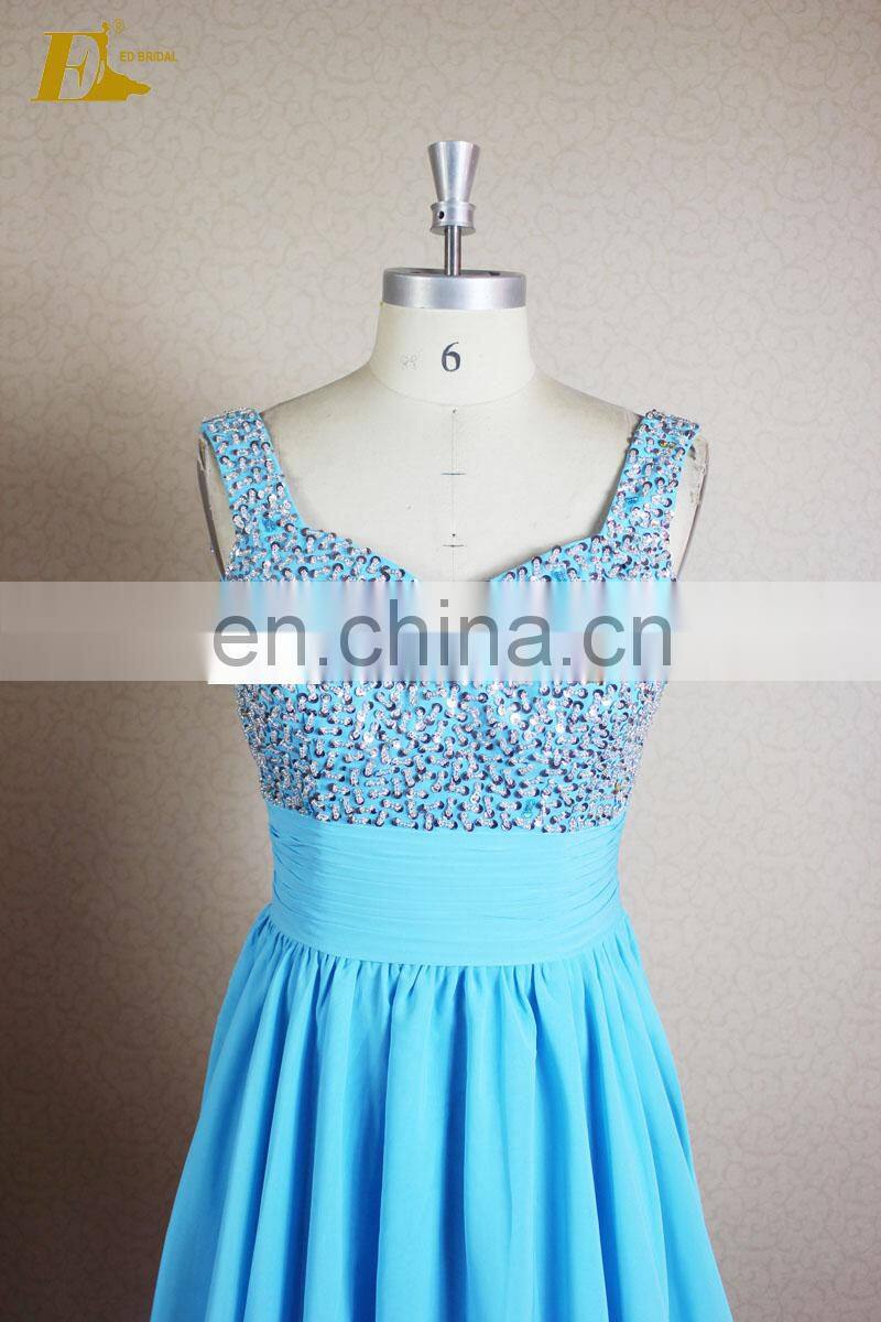 Young Girls Sweetheart Neckline Short Beaded Bling Bling Real Picture Party Dress Cocktail