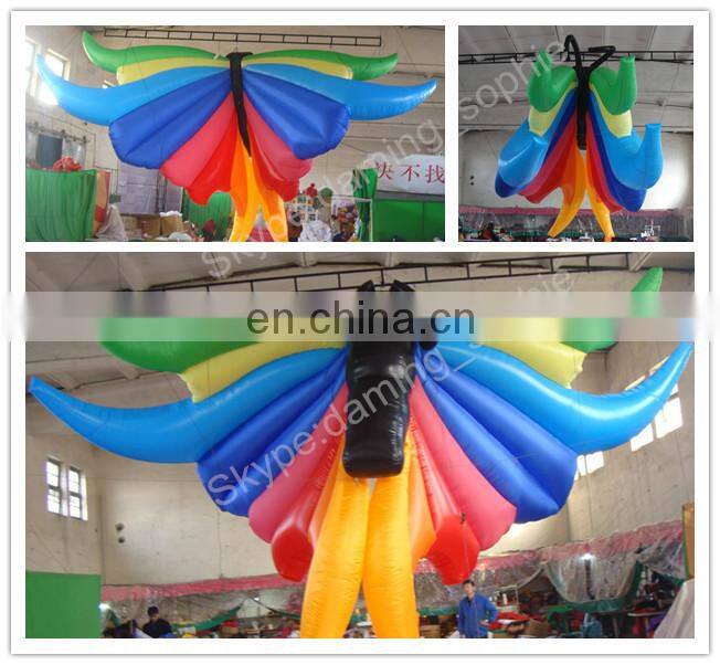 lighting inflatable butterfly for decoration