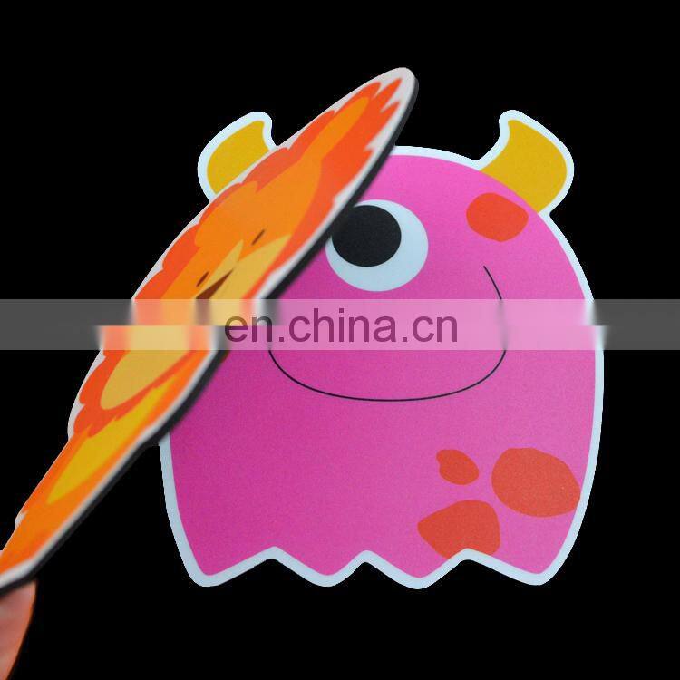 Die cut pvc surface EVA cartoon mouse mat