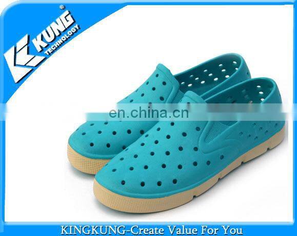 Green anti-slip cheap eva man garden shoe