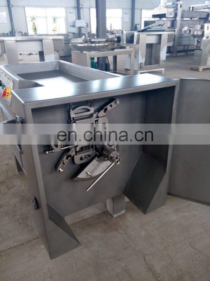 automatic frozen beef cube dicer/chicken breast dicing machine/poultry meat cutting machine