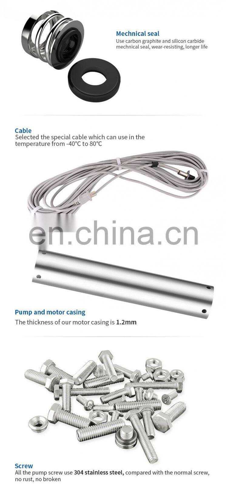 4ST Series bomba centrifuga 3 hp 75hp submersible water pumps for wells price