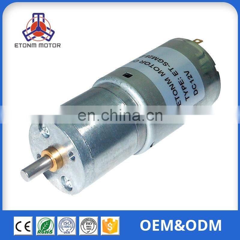 mini 25mm rotary encoder dc gear motor 6v 12v