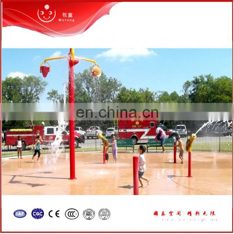 Hot Splash Pad Equipment Community Splash Pad Water For Kids Play